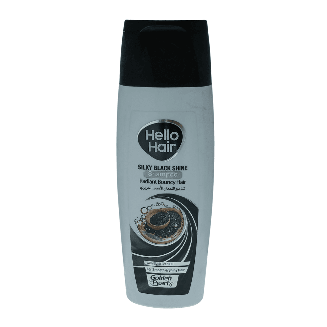 Hello Hair Silky Black Shine Shampoo (180ML)