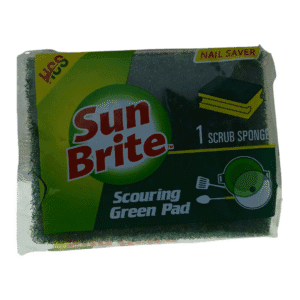 Sun Brite Scouring Green Pad (1 Scrub Sponge)