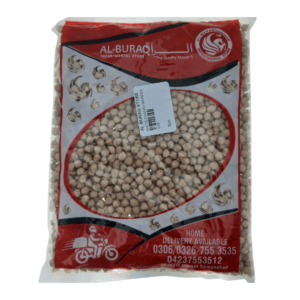 Al-Buraq White Chana Bareek (500Gm)