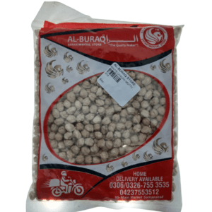Al-Buraq White Chana Motte (500Gm)